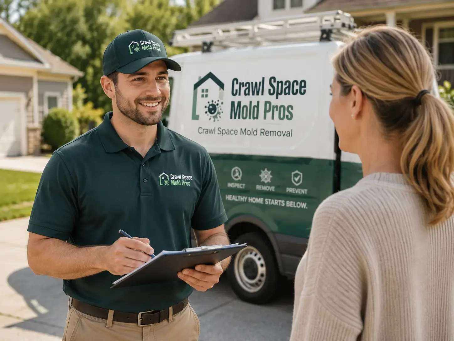 Crawl Space Mold Removal New London, IA FAQs